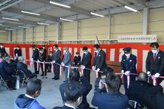 足利市消防本部の新庁舎完成　訓練棟などの運用始まる