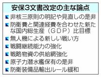 非核三原則も論点
