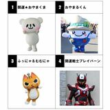 小山市の公認キャラクター、多過ぎる？　市のアピール担当は１体に　31日まで投票実施