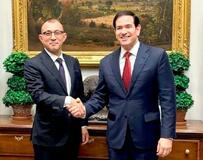 日米高官、抑止力強化を確認