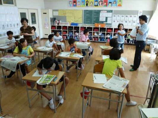リードの役割など学ぶ　那須町田中小