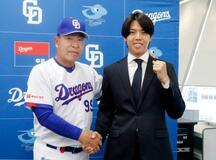 中日加入の杉浦「信頼勝ち取る」