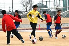 プロの技 中学生に伝授