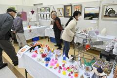 いきいきクラブ連合会が作品展