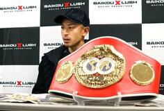 初防衛の矢吹「ほっとした」