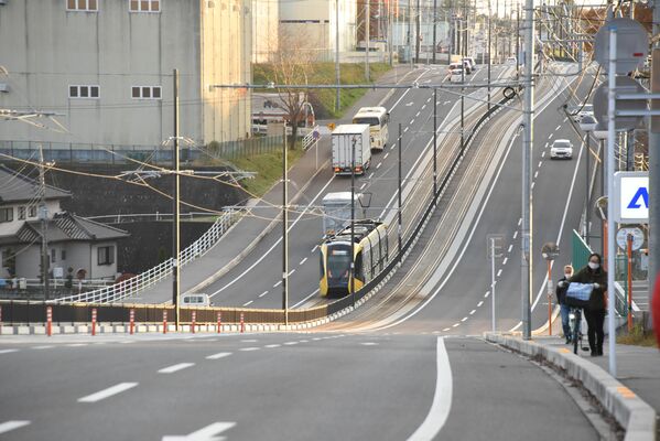 町が愛称を募集している坂のうち、ＬＲＴが走行する坂