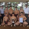 高校新人相撲　「会心の相撲」で大激戦制す　団体・黒羽が９連覇