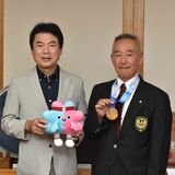 生涯スポーツ世界大会・空手の形で田崎さん（宇都宮）優勝　道場師範務めながら週５練習　目標は「生涯現役」