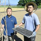 キャッサバ芋に着目、環境に優しいバイオ炭に　矢板の増田農園と大学院生が研究、農業活性化へ挑戦