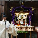 小山・須賀神社に新たな神輿　「街に元気を」思い担ぐ　7月の祇園祭でお披露目