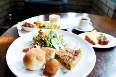 本日の自家製キッシュランチ