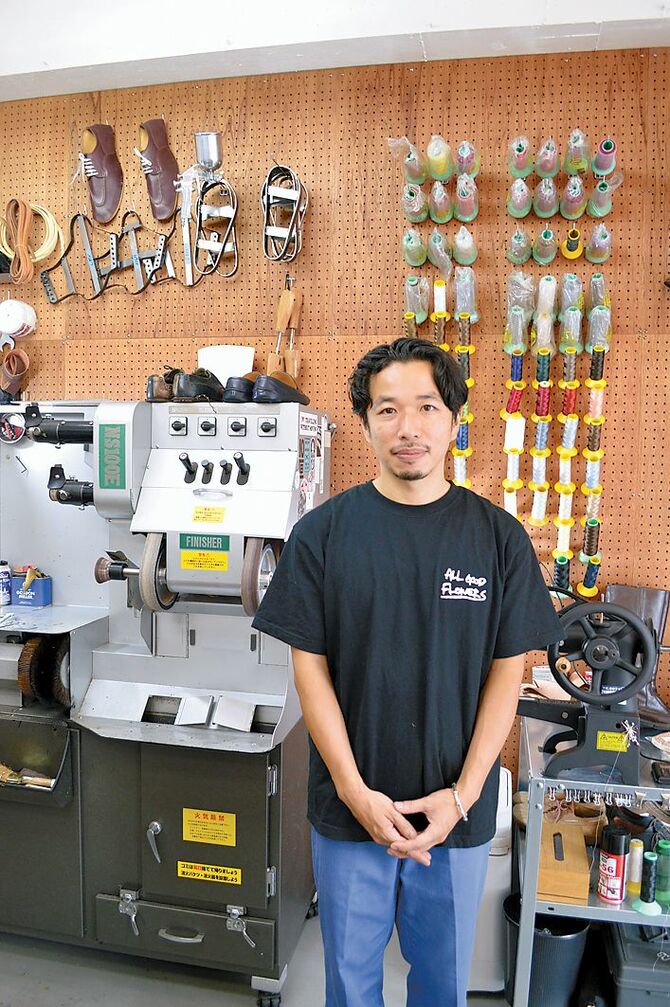 「お客さんの要望と真摯に向き合います」と店主の亀井さん