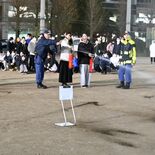 夜間の災害に備え連携 宇都宮商高定時・全日制の生徒 初めて合同訓練