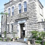 高木会館（那須塩原）　国登録・大正時代　大火しのぐ重厚な石造り　４連窓…