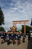 荒神祭始まる　真岡