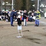 夜間の災害に備え連携 宇都宮商高定時・全日制の生徒 初めて合同訓練