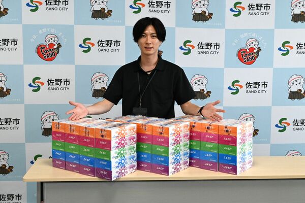 返礼品のボックステッシュ