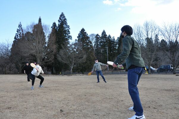 日光だいや川公園で行われた練習の様子