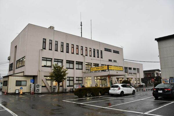 移転・新築の候補地が選定された大田原署＝12日午後、大田原市紫塚１丁目