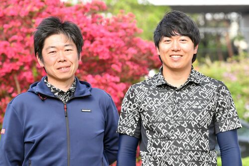 後藤（左）と張田