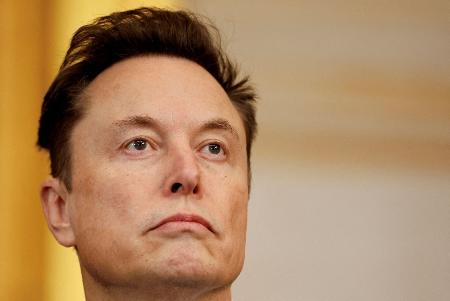 米EV大手テスラのイーロン・マスクCEO=1月、ワシントン(ロイター=共同)