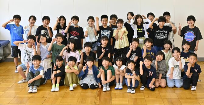 那須町黒田原小の４年生