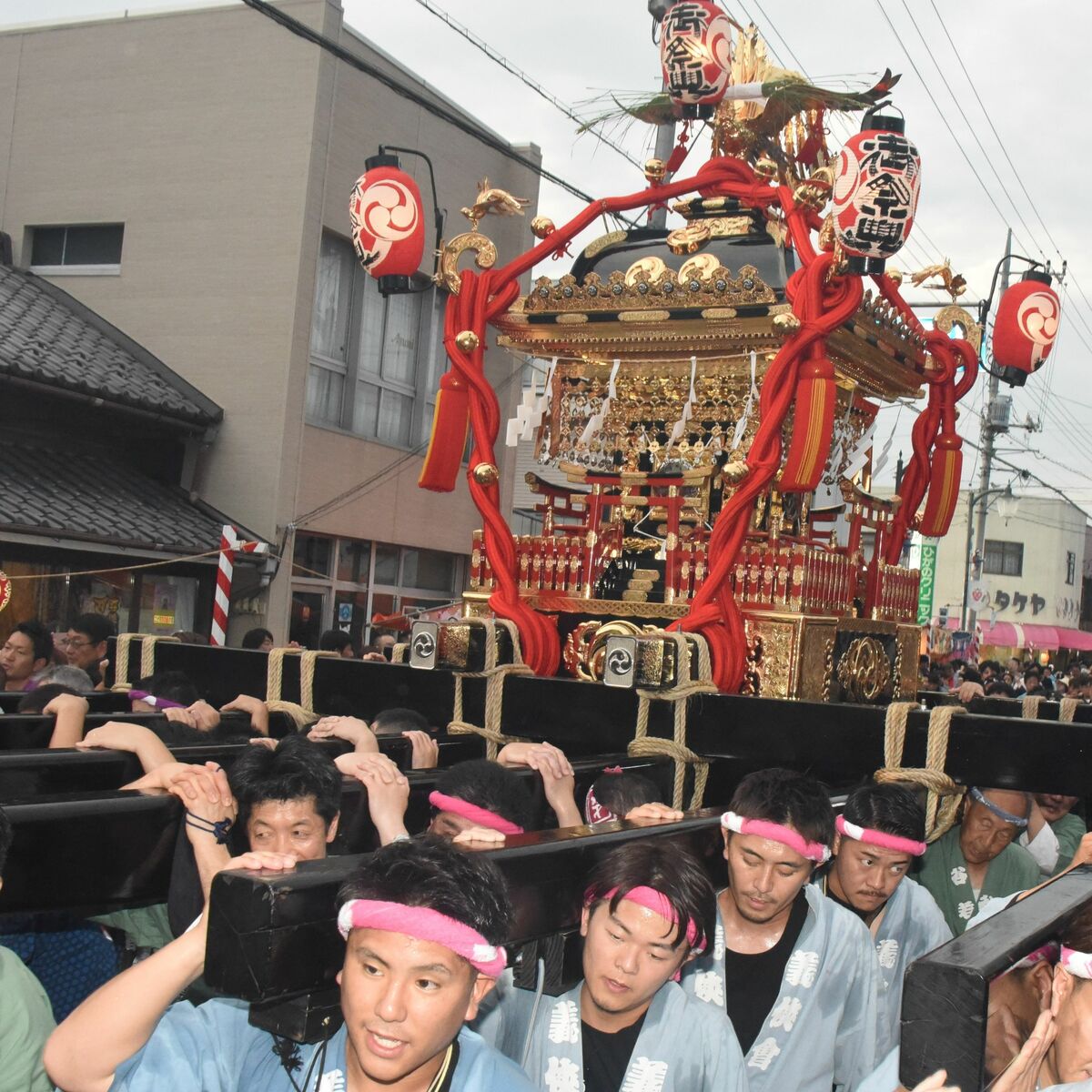 おみこし好きの血も騒ぐ 4年ぶりに｢ワッショイ！｣ 真岡で久下田祇園祭