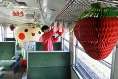 真岡鉄道の「いちごSL」18日発車　５月中旬まで毎週末運行