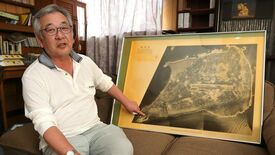 ＜４＞「戦争は何も生まない」　硫黄島の戦いから生還の秋草鶴次さんと長男…