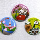 宇都宮タワー、ゴーカート…八幡山公園の人気スポットが缶バッジに　Ｘ公式…