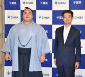 琴勝峰、千葉県知事を表敬訪問