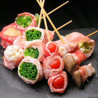 おすすめの「野菜串焼き」
