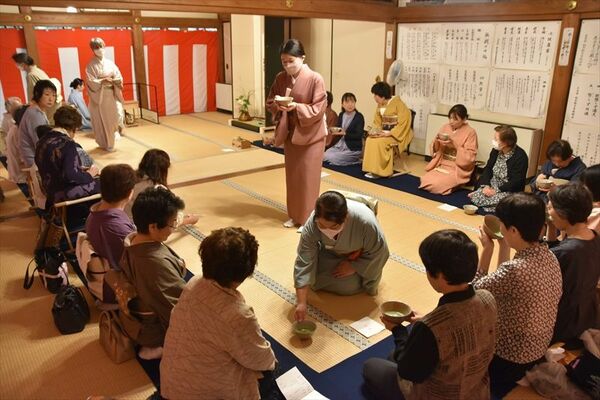 ４年ぶりに開催された日光茶会