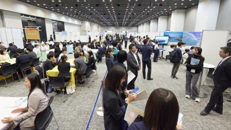 　教員志望者や教職に興味がある人を対象とした体験型イベント「ＴＯＫＹＯ教育Ｆｅｓｔａ！」が10月19日、渋谷で開かれた＝東京都教育委員会提供