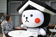 とち介が高齢者を見守り 栃木市が「一日ふれあい相談員」に任命 「かわい…
