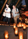 慈光寺で千燈明　宇都宮