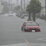 宇都宮、８日に１時間46ミリの豪雨　13棟床下浸水、車12台水没　河川の溢水も