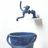 故郷の歴史と営み、陶で再現　栃木市出身の現代アーティスト　25日から地元で初個展　
