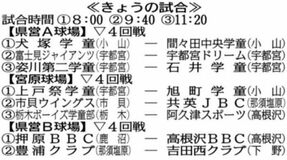 県学童野球きょう再開