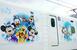 ディズニーキャラクターを描いた東海道新幹線の特別車両=15日午後、浜松市