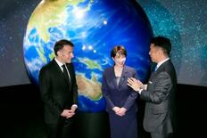 日仏首脳、宇宙関連で協力推進
