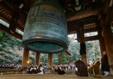 ２７日なのに除夜の鐘「ゴーン」