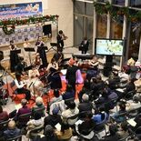 生演奏で魅了　宇都宮共和大でクリスマスコンサート