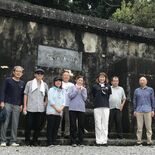 戦没者を思い「栃木の塔」を清掃　沖縄の栃木県人会「栃の葉会」、沖縄慰霊…
