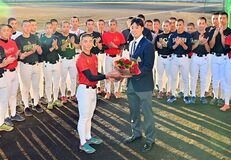 ドラフト１位指名の入江が母校凱旋　宇都宮