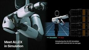 WIRobotics、フィジカルAI開発エコシステムの構築を開始：初回の技術公開ではALLEXシミュレーションモデルを公開