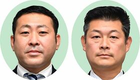 石坂、白石両県議候補に