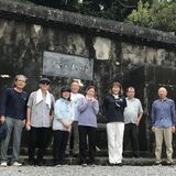 戦没者を思い「栃木の塔」を清掃　沖縄の栃木県人会「栃の葉会」、沖縄慰霊の日を前に