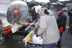 続く断水、文化財被害も