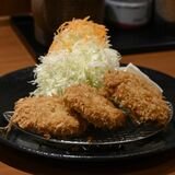 余熱で仕上げるこだわり　那須三元豚ヒレカツ　黄金とんかつ博多もつ鍋一福来（宇都宮）